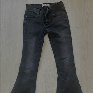 Twenty Black Flare Wide Leg Jeans